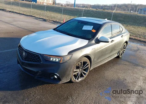 2018 Acura Tlx Tech A-Spec Pkgs from USA, damaged, VIN 19UUB2F69JA003074